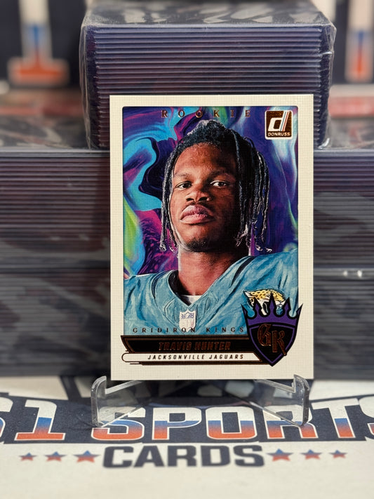 2025 Donruss (Rookie Gridiron Kings) Travis Hunter #RGK-THR