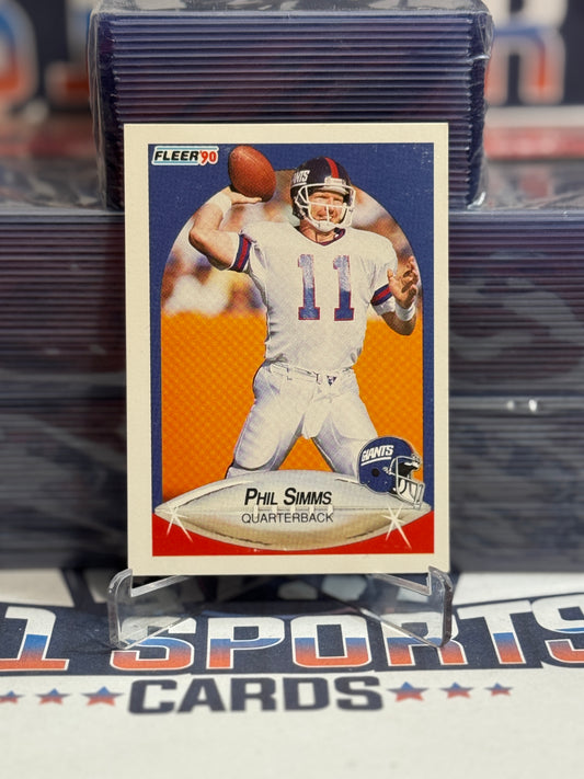 1990 Fleer Phil Simms #76