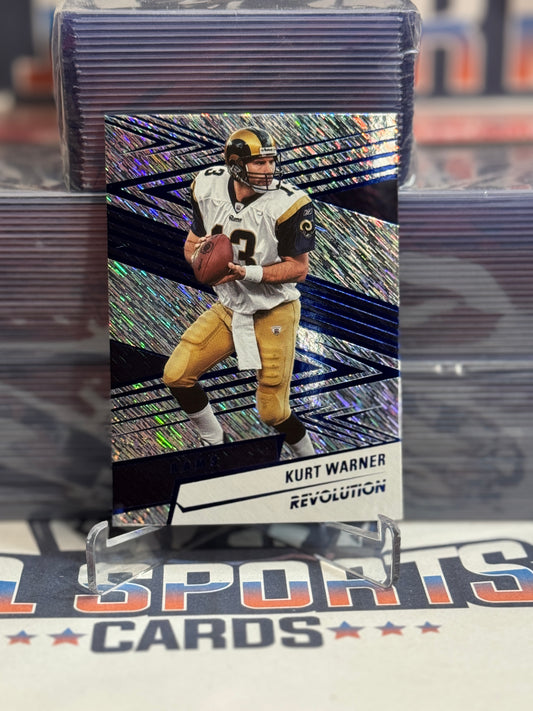 2025 Panini Revolution (Blue 493/549) Kurt Warner #185
