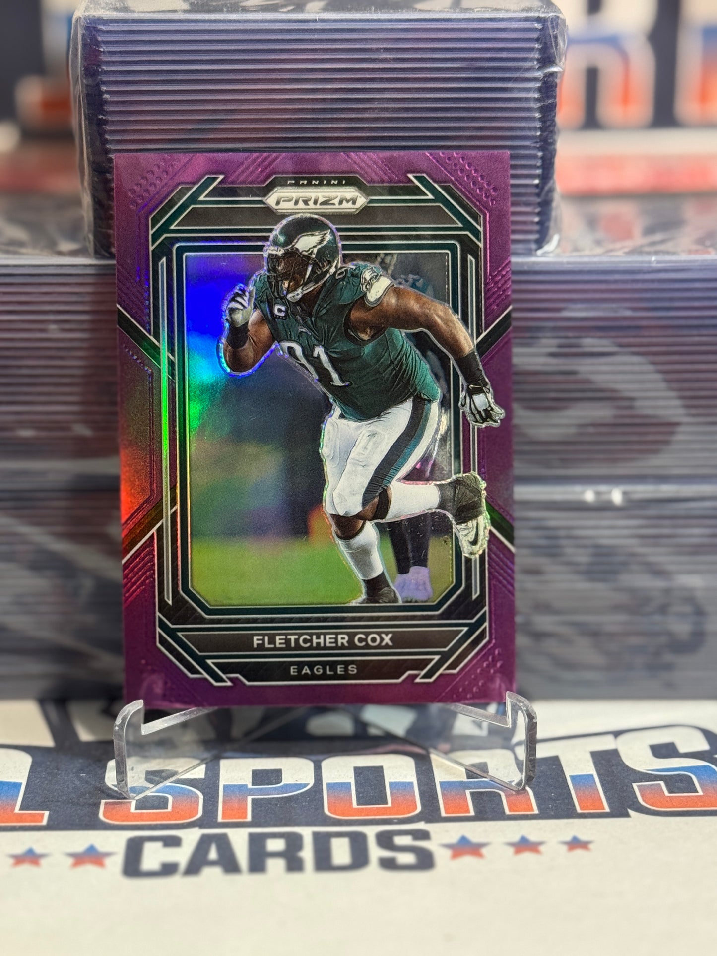 2022 Panini Prizm (Purple Prizm 104/125) Fletcher Cox #241
