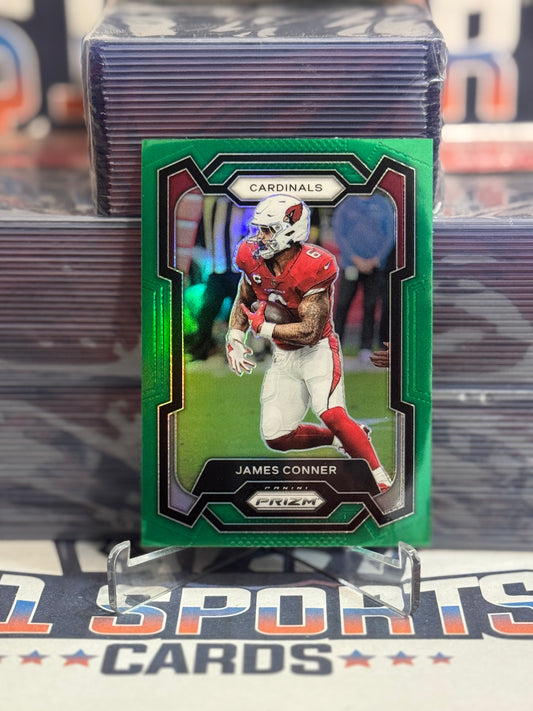 2022 Panini Prizm (Green Prizm) James Conner #5