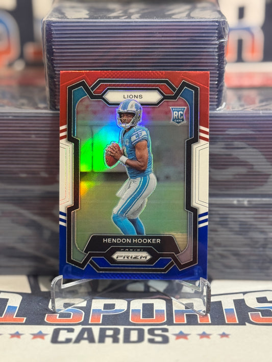 2023 Panini Prizm (Red White Blue Prizm) Hendon Hooker Rookie #329