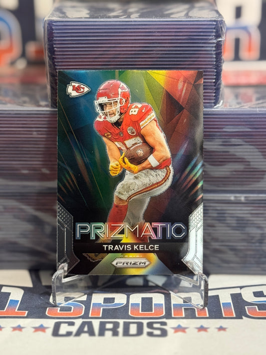2023 Panini Prizm (Prizmatic) Travis Kelce #10