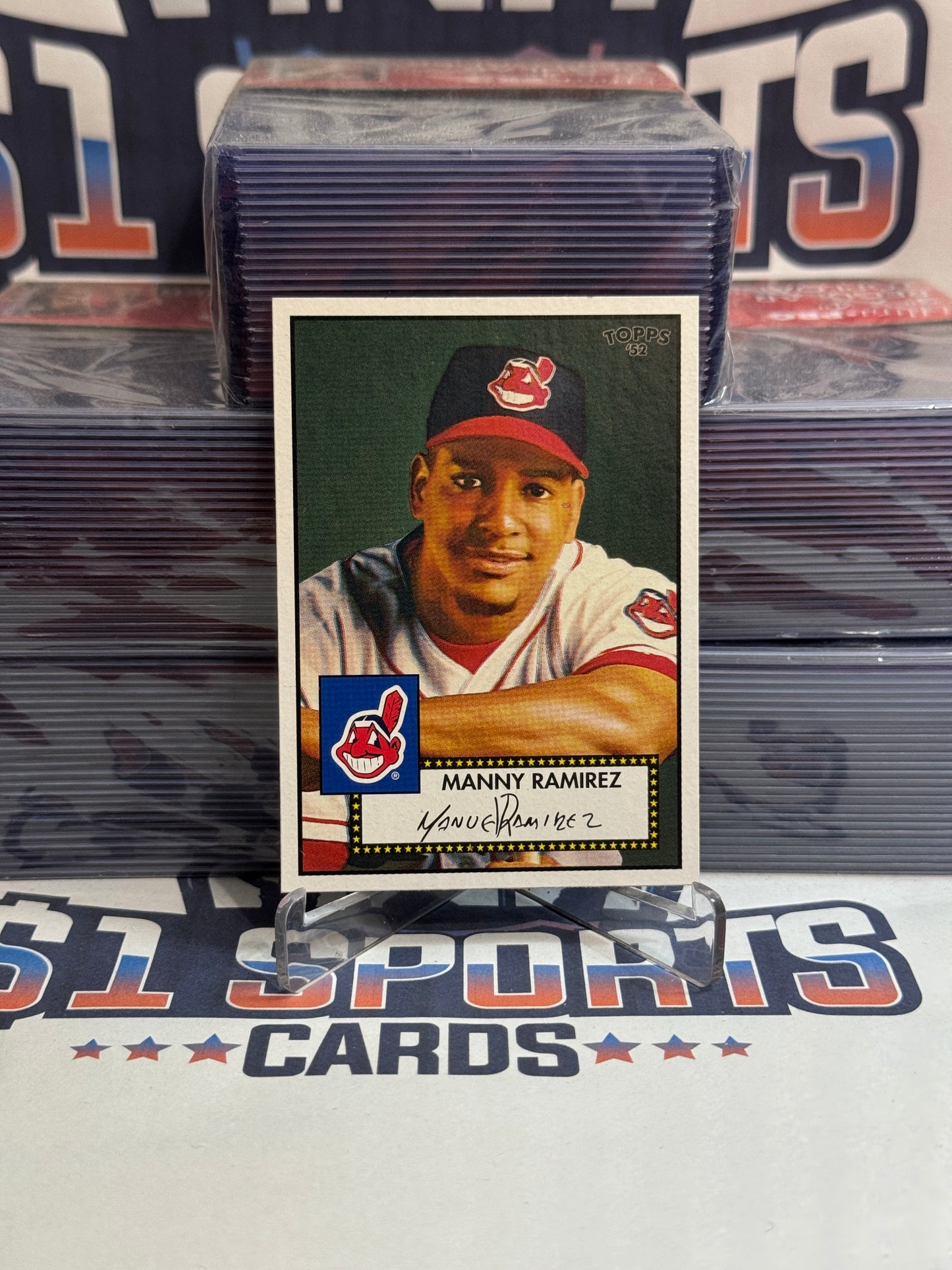 2006 Topps '52 (Debut Flashbacks) Manny Ramirez #DF14