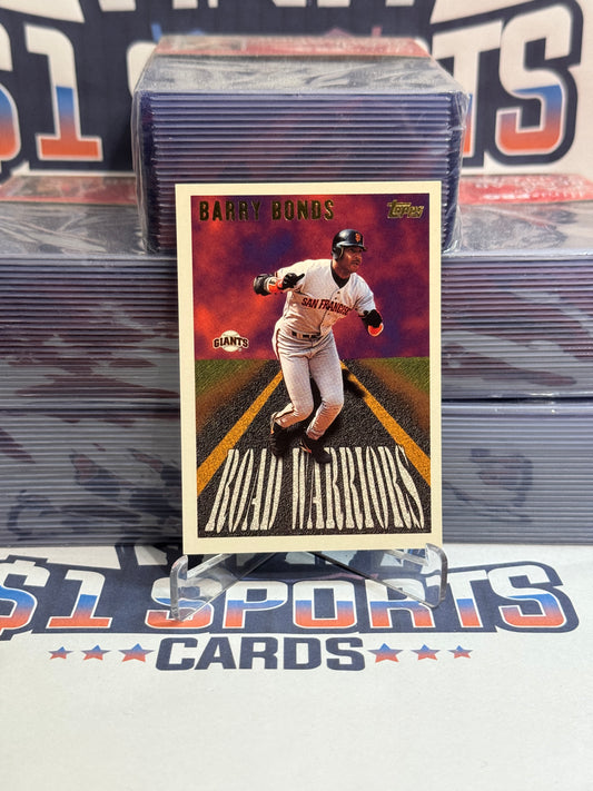 1996 Topps (Road Warriors) Barry Bonds #RW4