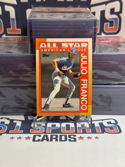 1990 Topps (All-Star) Julio Franco #386