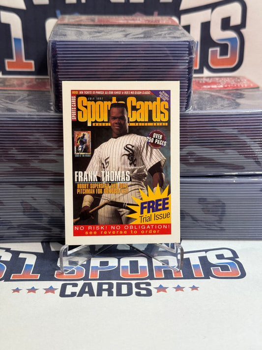 1997 Sports Card Magazine (Promo) Frank Thomas #NNO