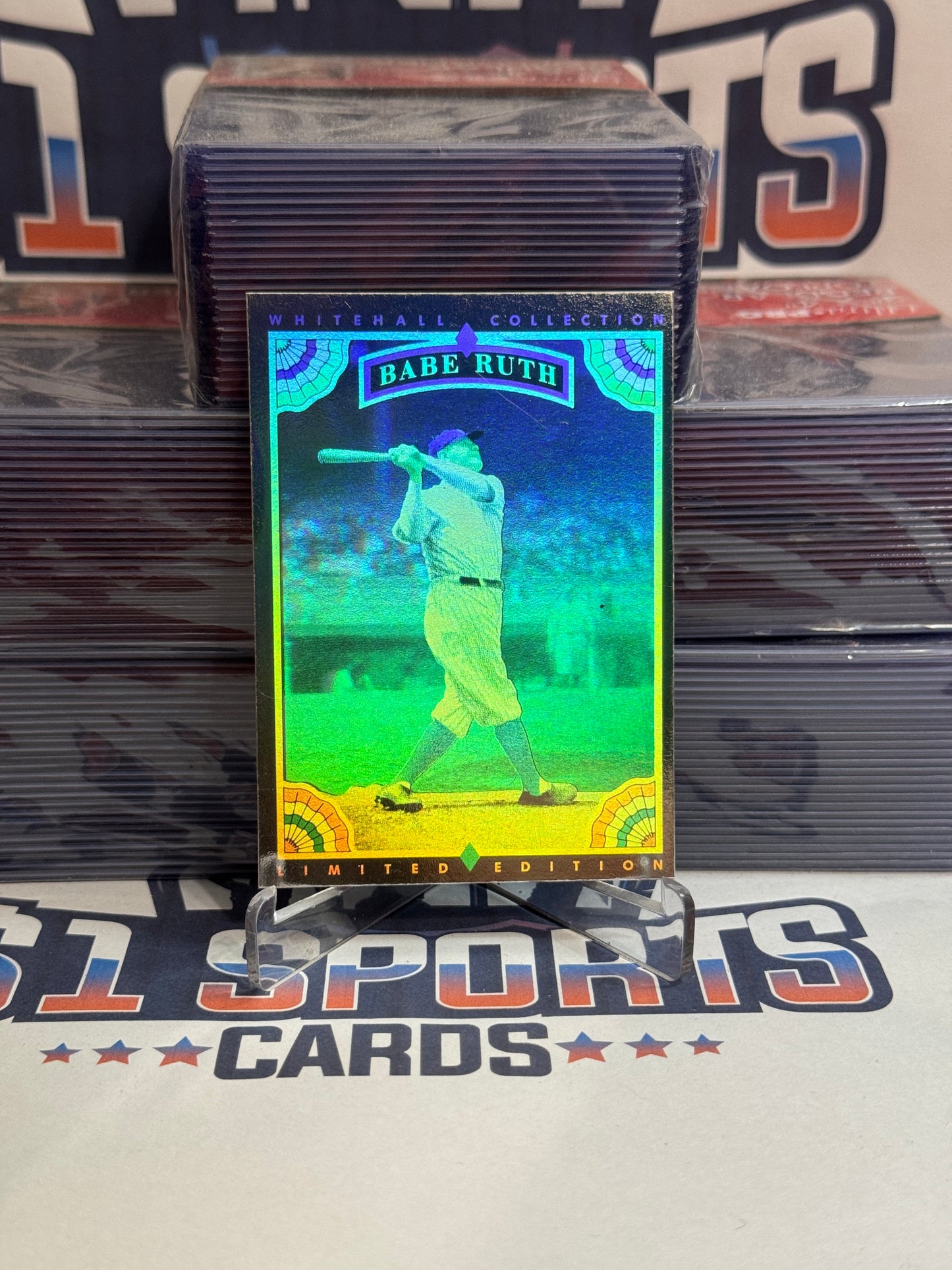 1992 Whitehall Collection (Hologram /150,000) Babe Ruth #NNO