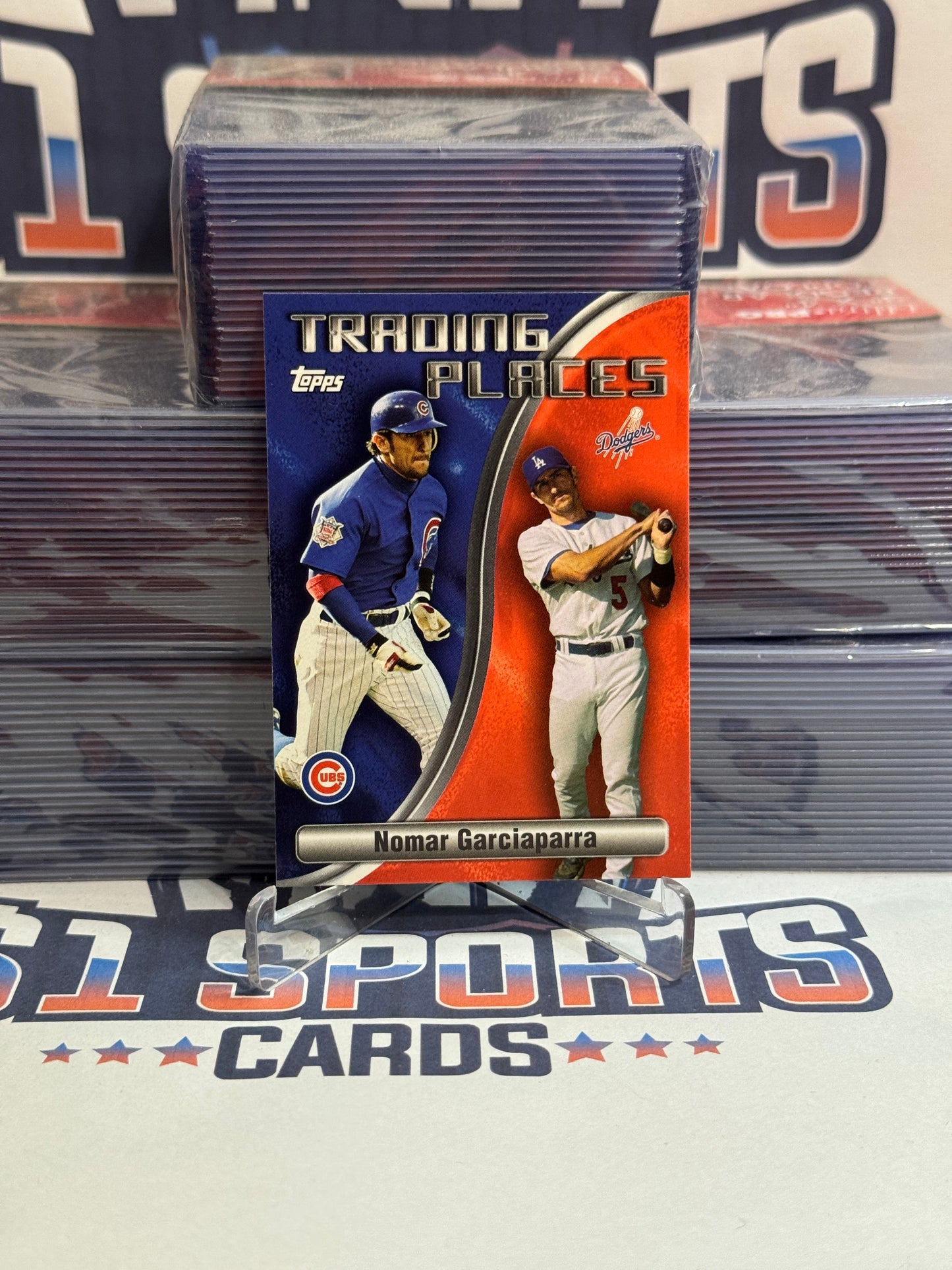 2006 Topps (Trading Places) Nomar Garciaparra #TP-NG