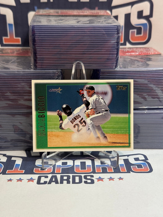 1997 Topps (Barry Bonds Pictured) Craig Biggio #85