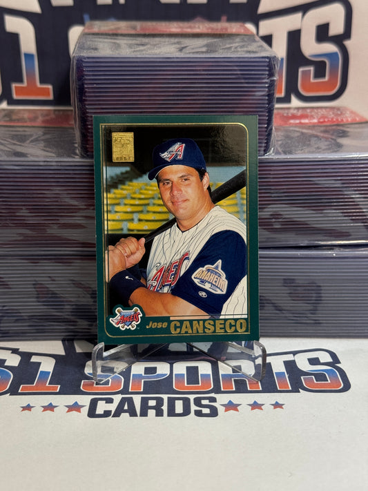 2001 Topps Jose Canseco #636