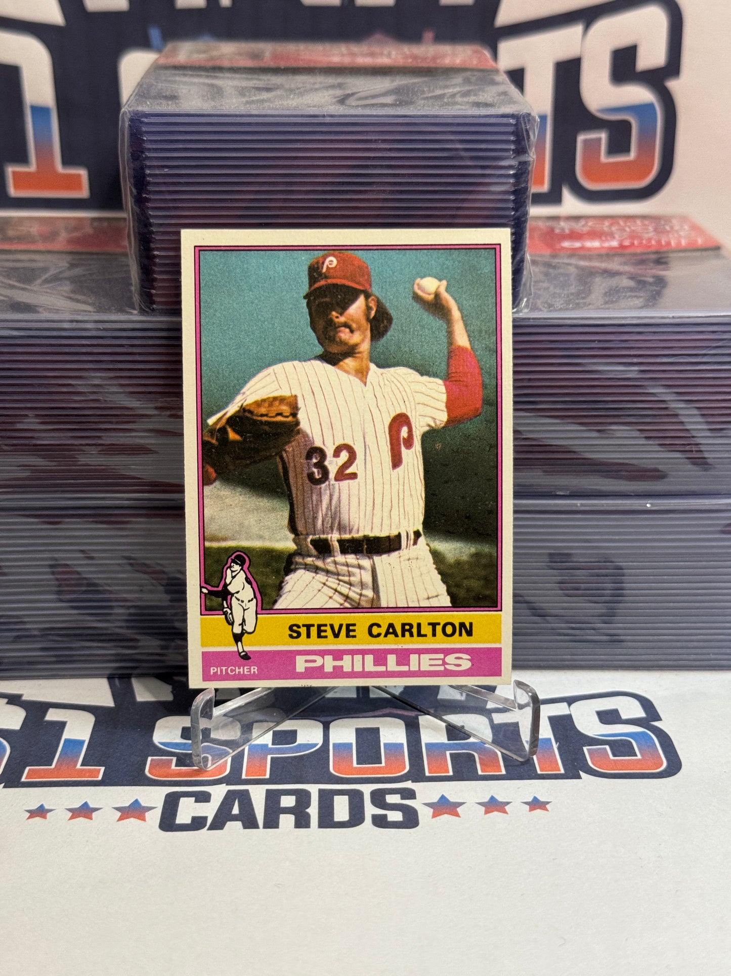 1976 Topps Steve Carlton #355