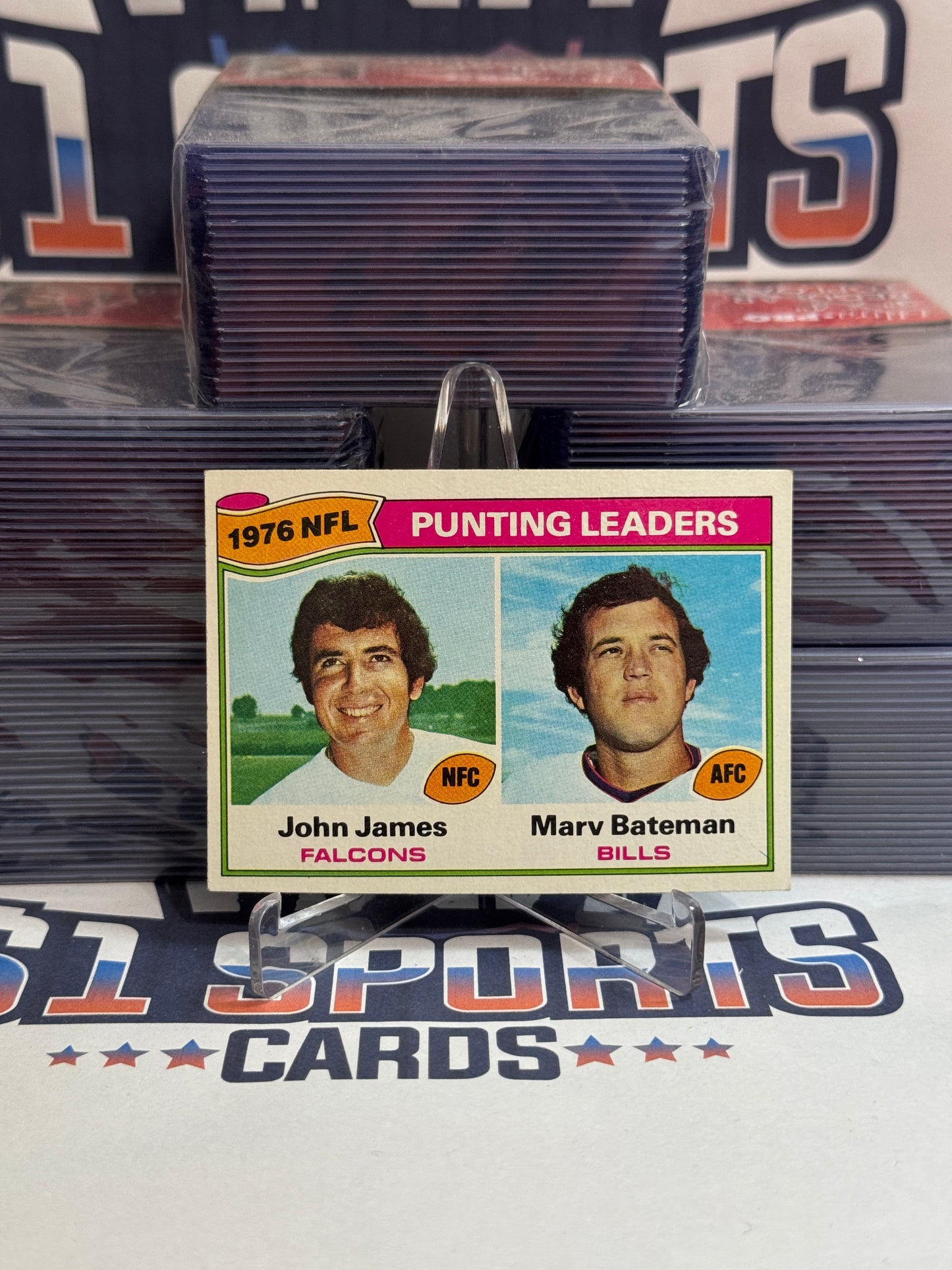 1977 Topps (Leaders) John James & Marv Bateman #6