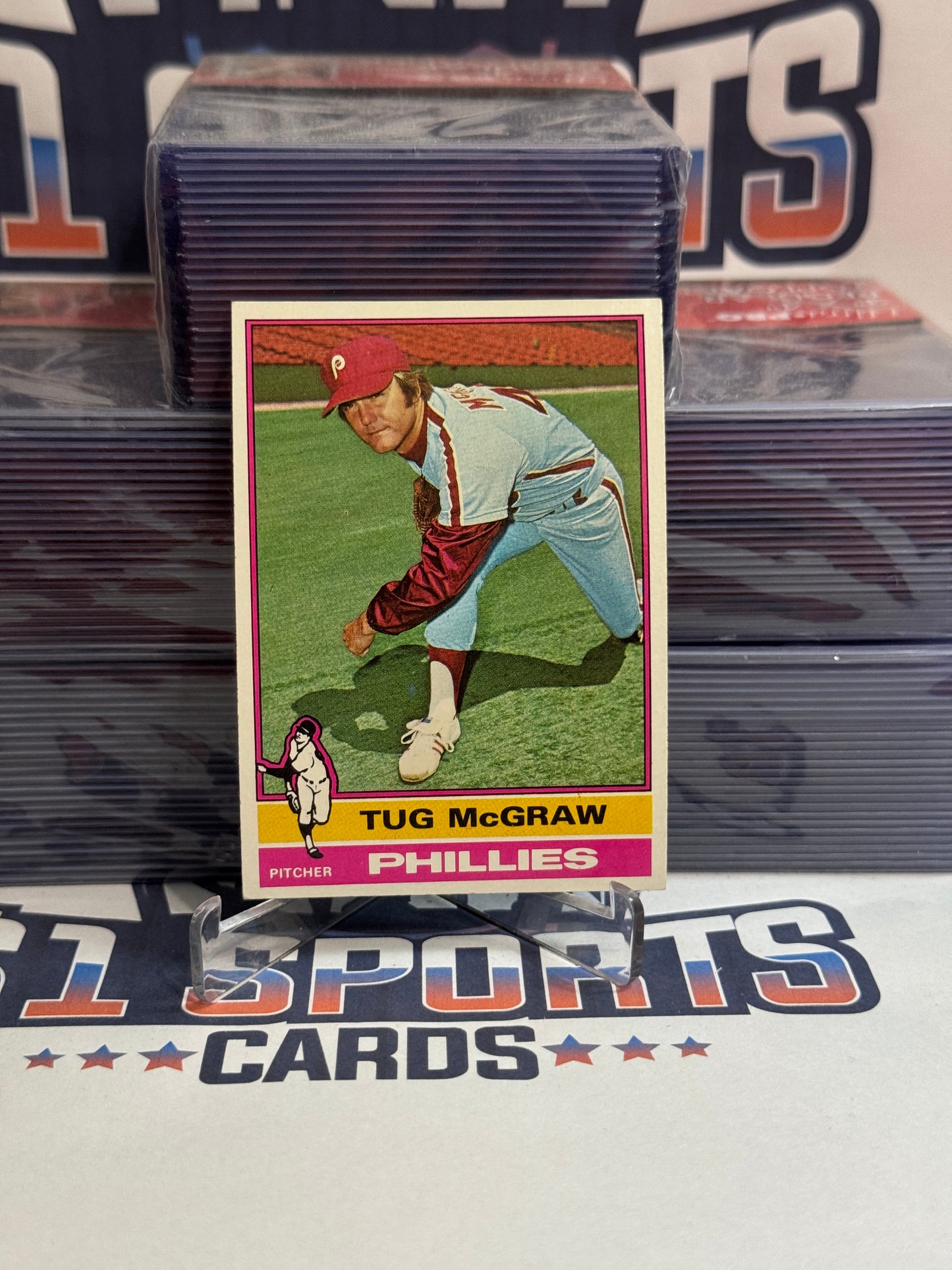 1976 Topps Tug McGraw #565