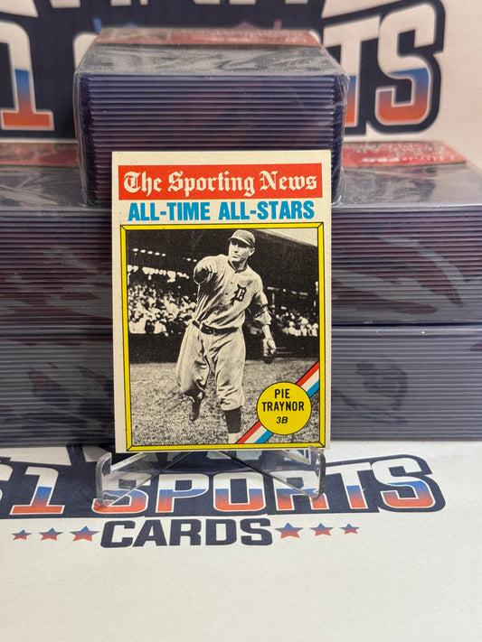 1976 Topps (The Sporting News) Pie Traynor #343