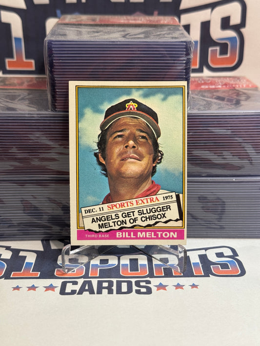 1976 Topps Traded (Sports Extra) Bill Melton #309T