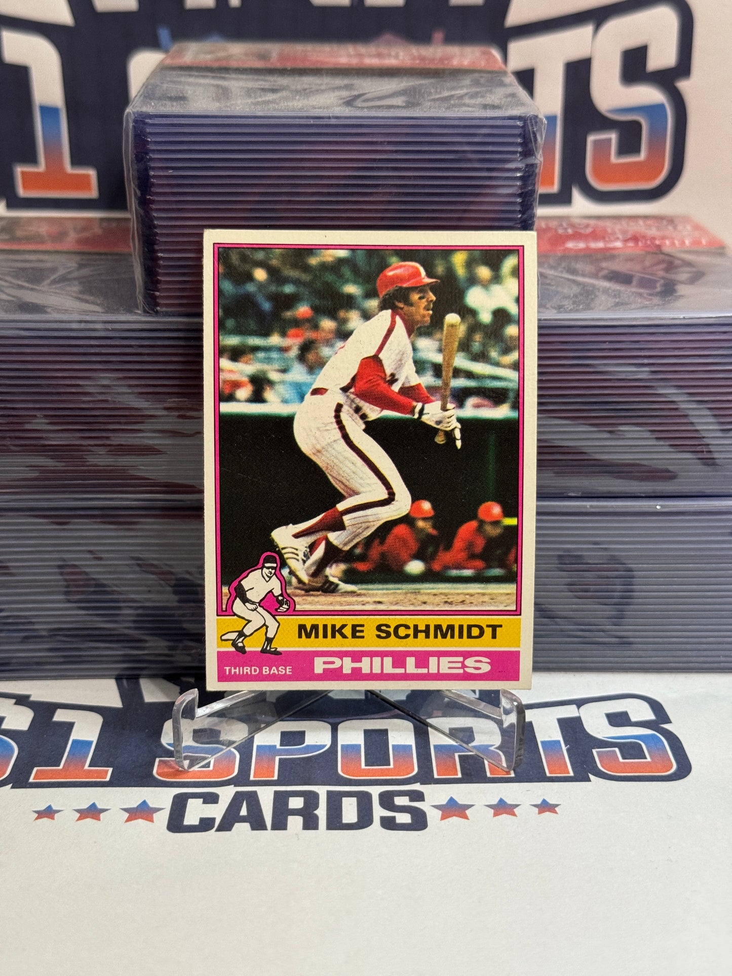 1976 Topps Mike Schmidt #480