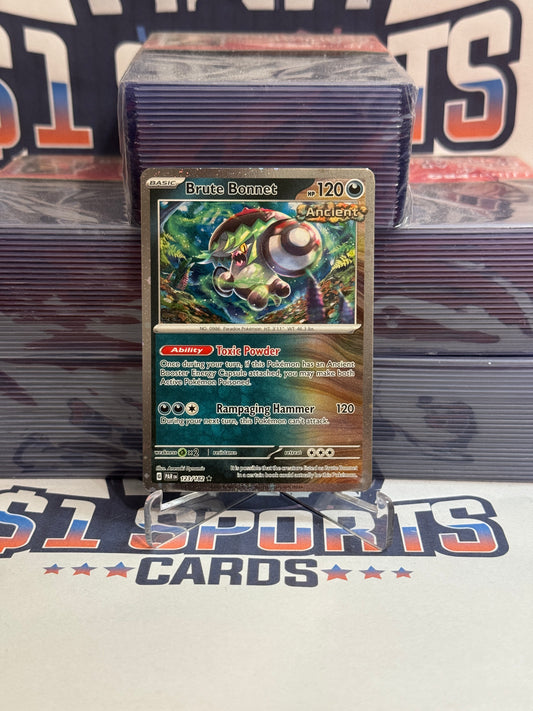 Pokemon TCG: Paradox Rift - Brute Bonnet (Holo, Rare) #123