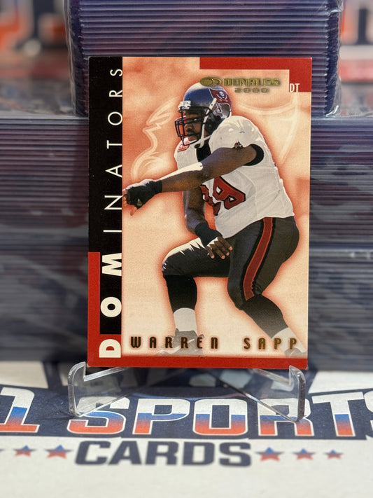 2000 Donruss (Dominators 2206/5000) Warren Sapp #D-57
