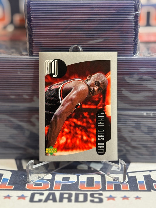 1998 Upper Deck (MJ Sticker Collection) Michael Jordan #110