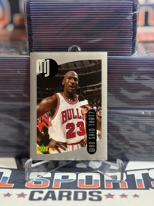 1998 Upper Deck (MJ Sticker Collection) Michael Jordan #109