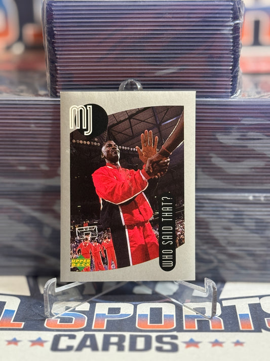 1998 Upper Deck (MJ Sticker Collection) Michael Jordan #106