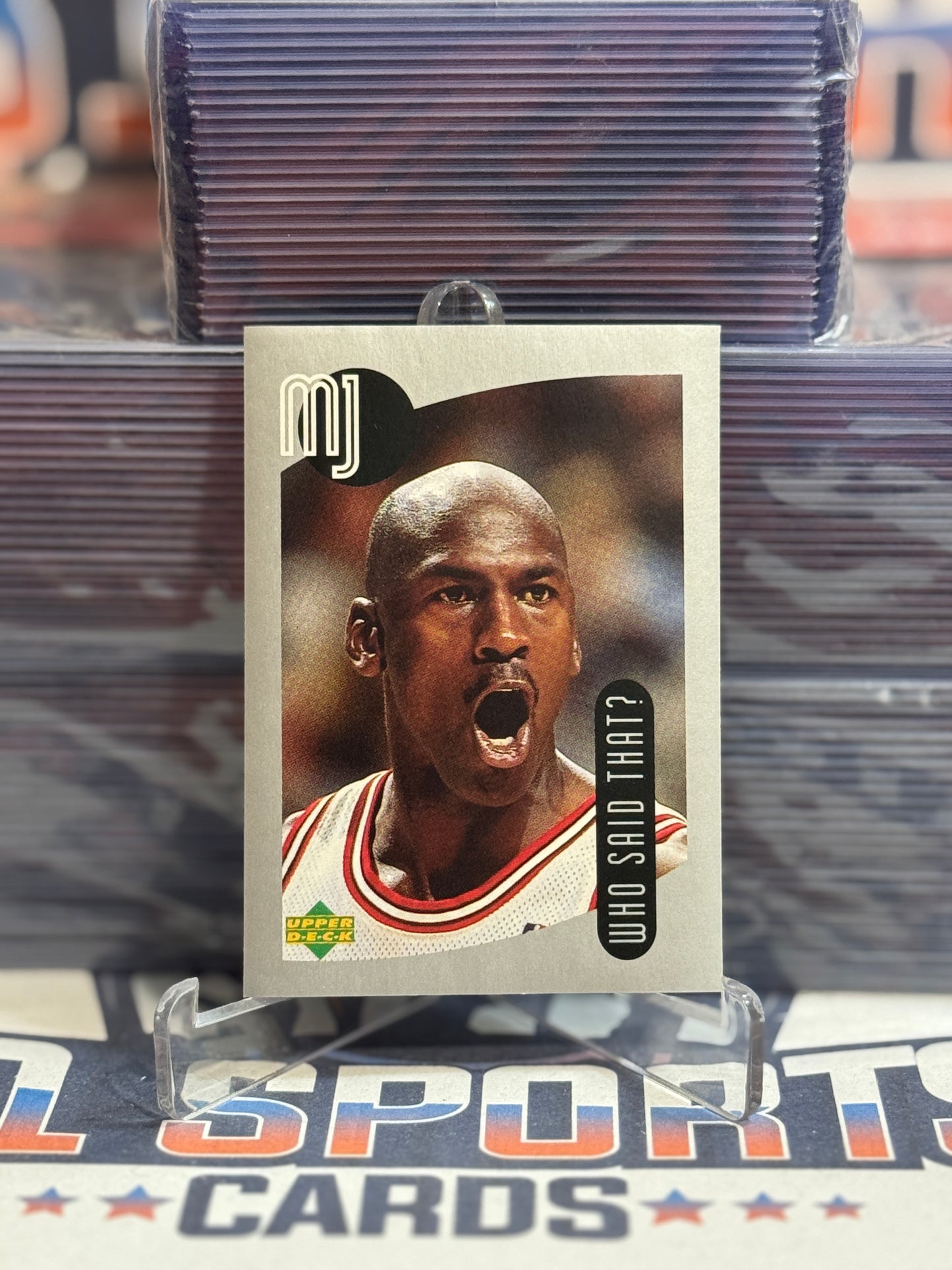 1998 Upper Deck (MJ Sticker Collection) Michael Jordan #105