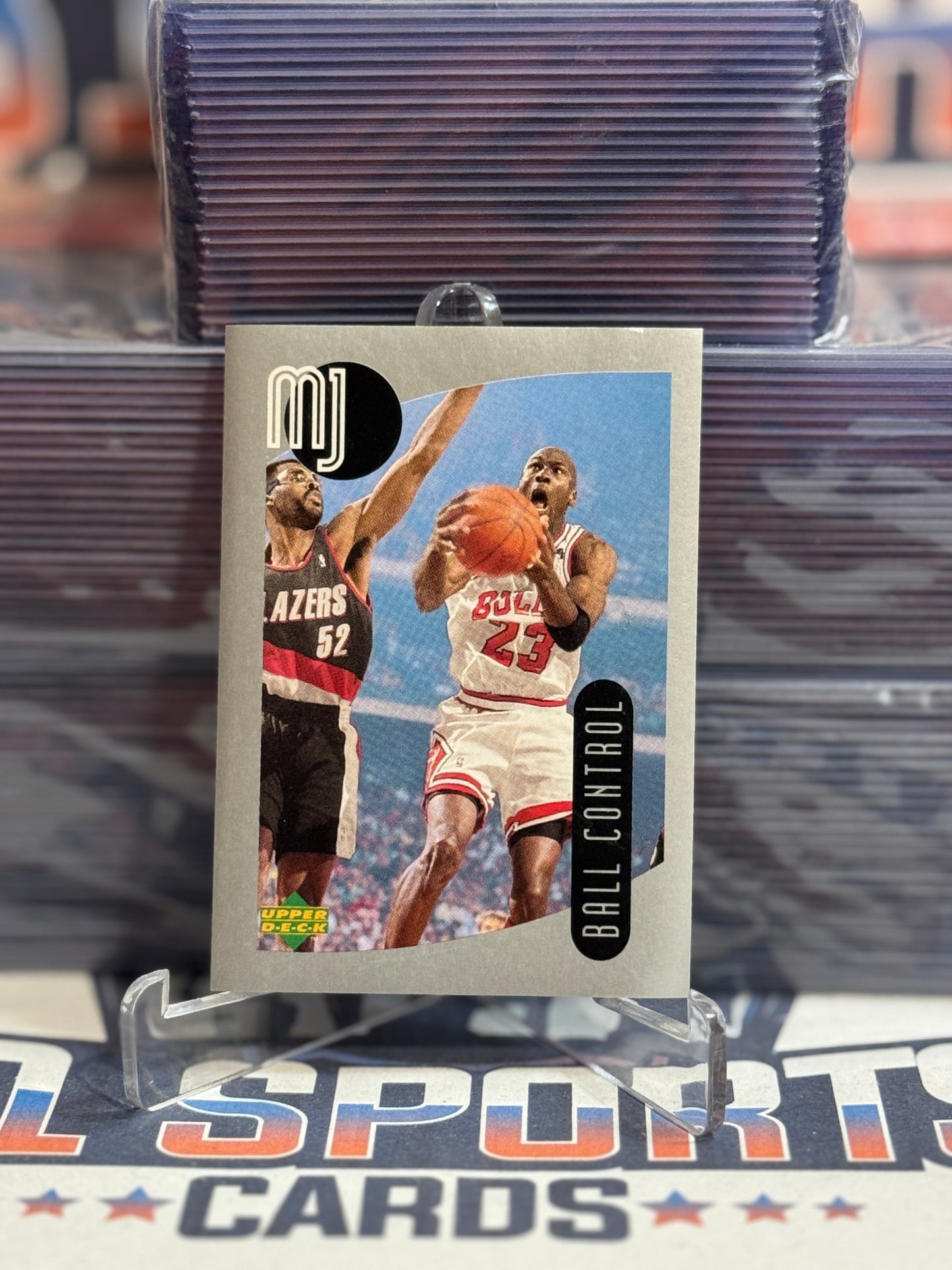 1998 Upper Deck (MJ Sticker Collection) Michael Jordan #83