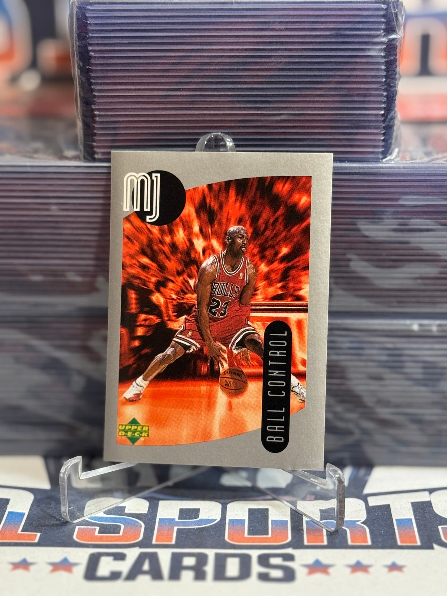 1998 Upper Deck (MJ Sticker Collection) Michael Jordan #82