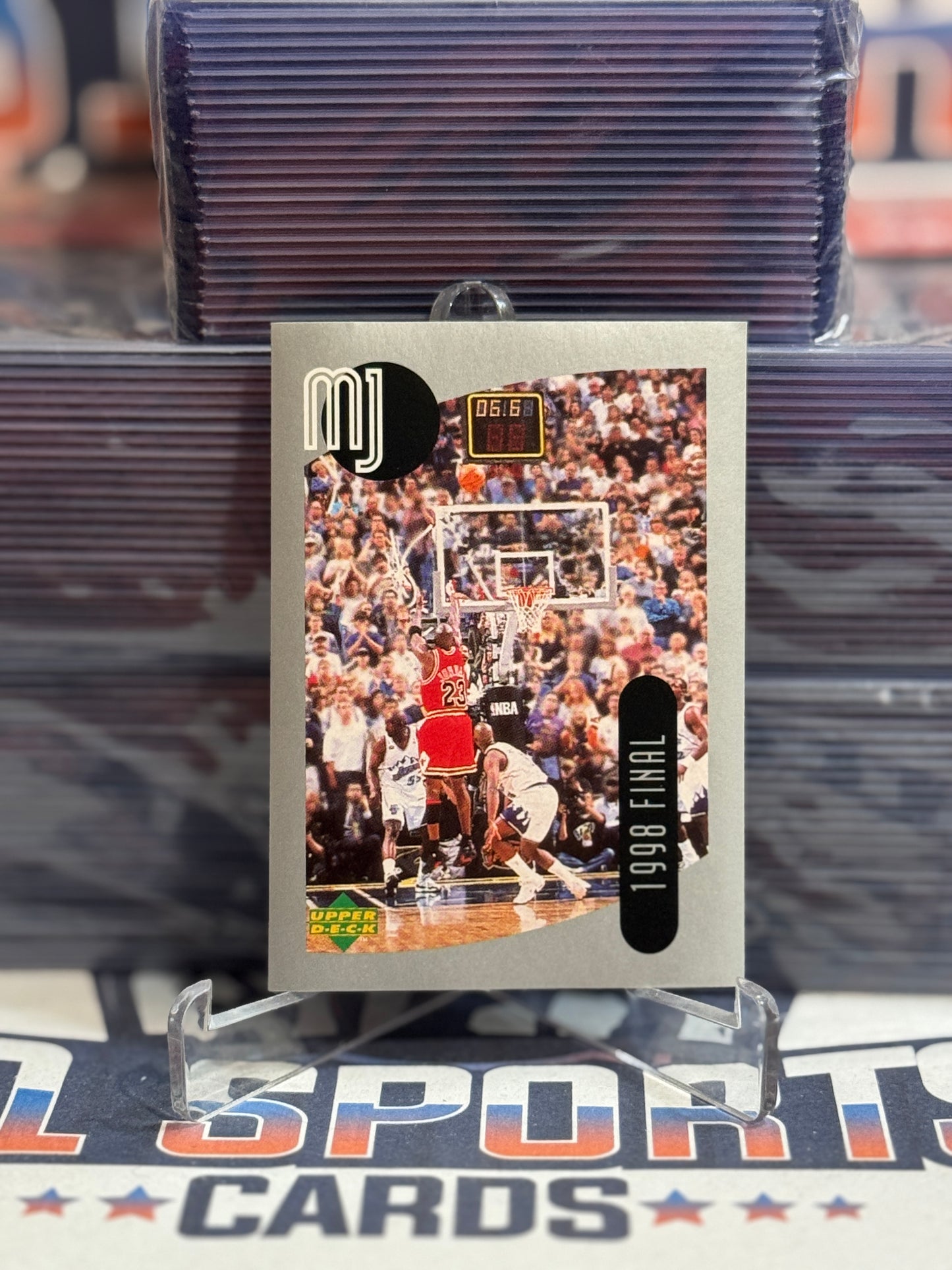 1998 Upper Deck (MJ Sticker Collection) Michael Jordan #59