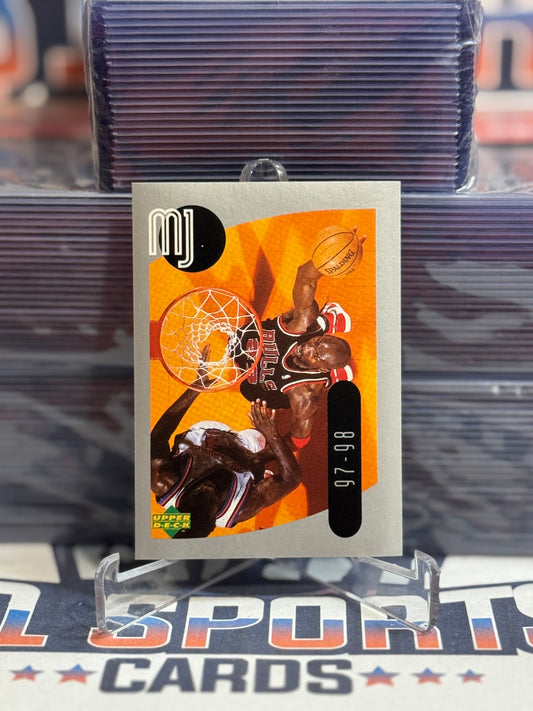 1998 Upper Deck (MJ Sticker Collection) Michael Jordan #50
