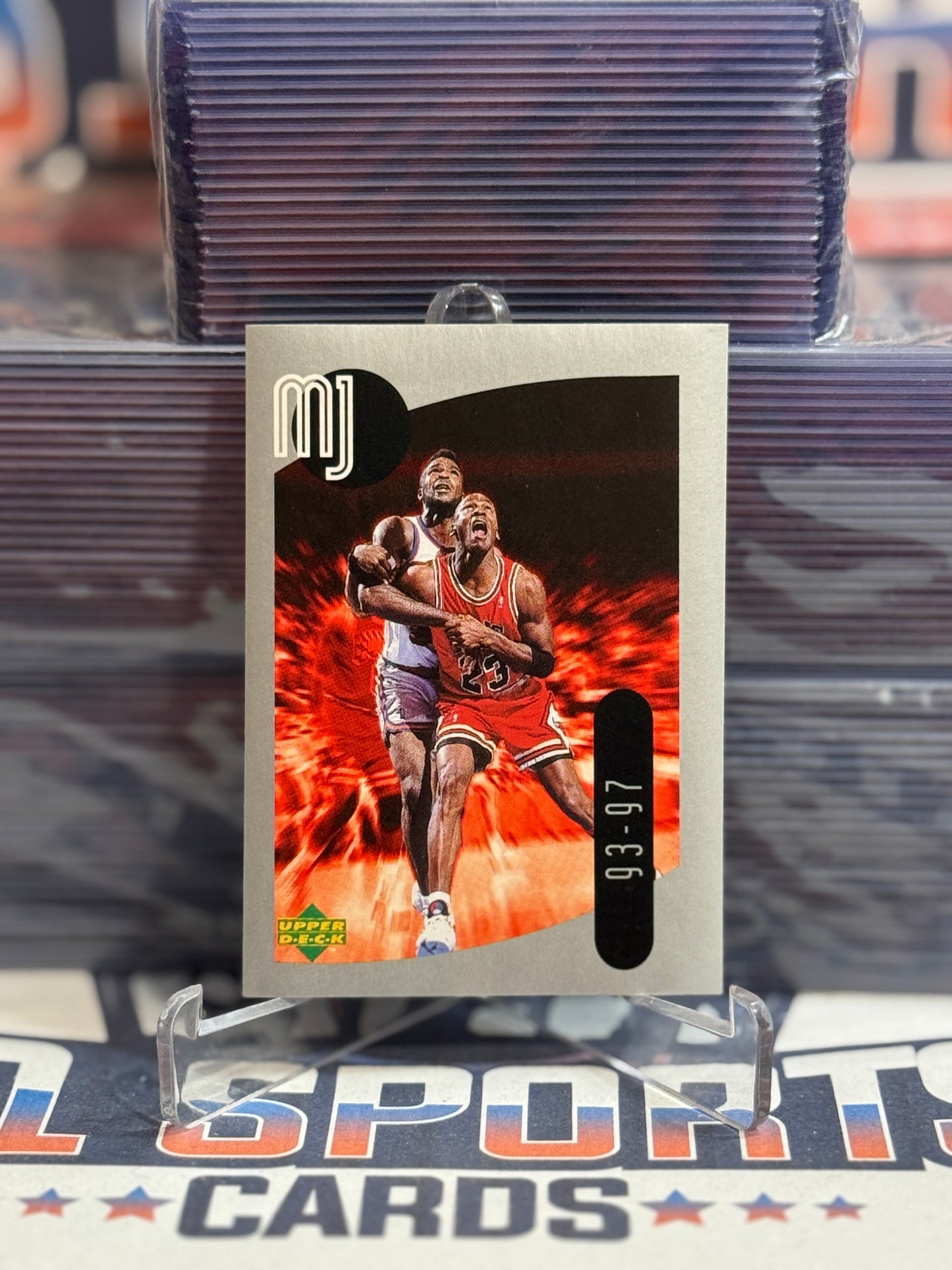 1998 Upper Deck (MJ Sticker Collection) Michael Jordan #46