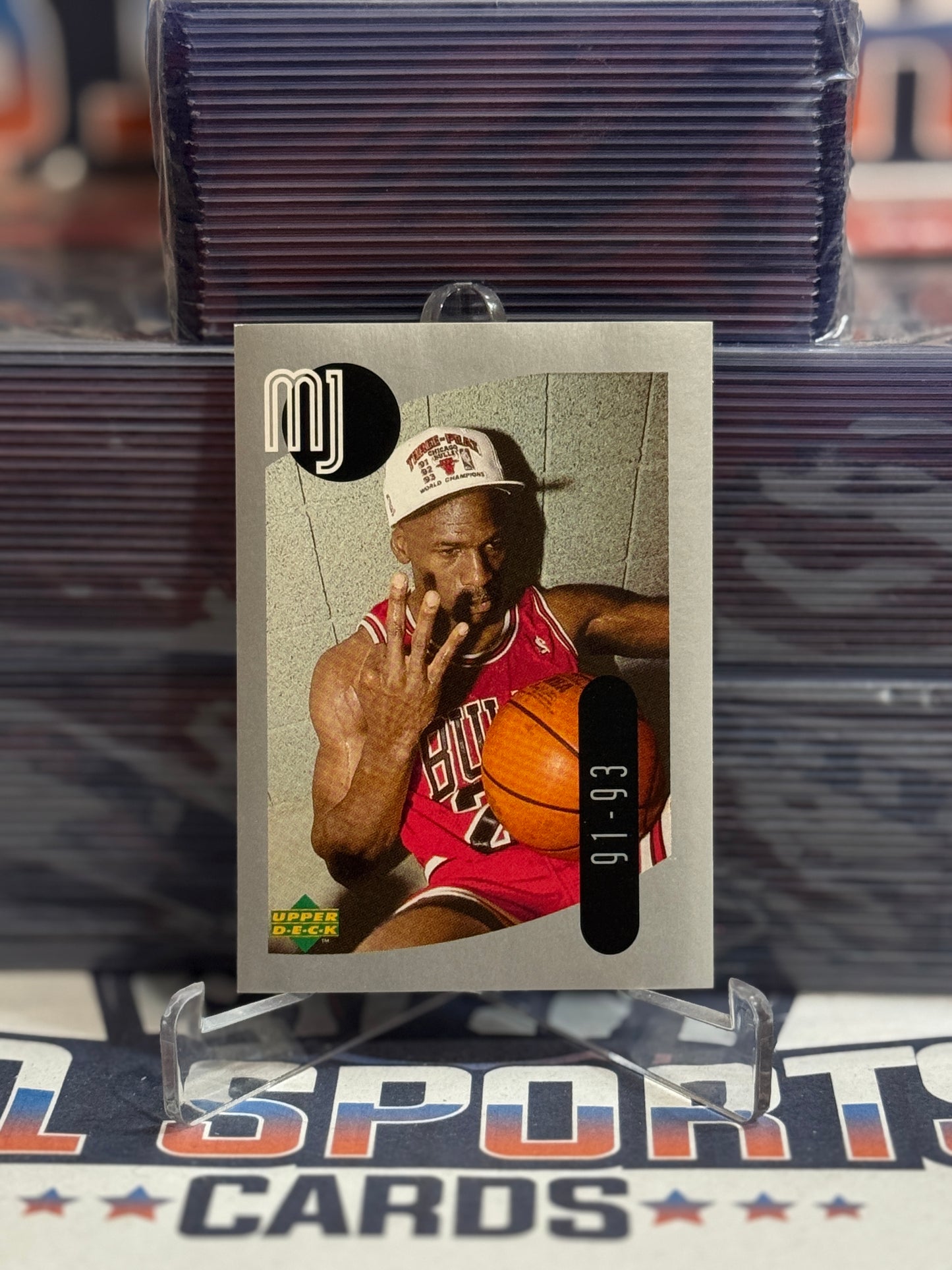 1998 Upper Deck (MJ Sticker Collection) Michael Jordan #37