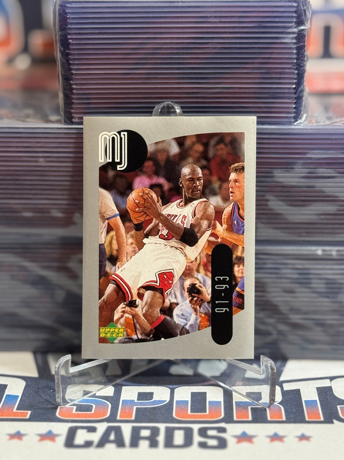 1998 Upper Deck (MJ Sticker Collection) Michael Jordan #35