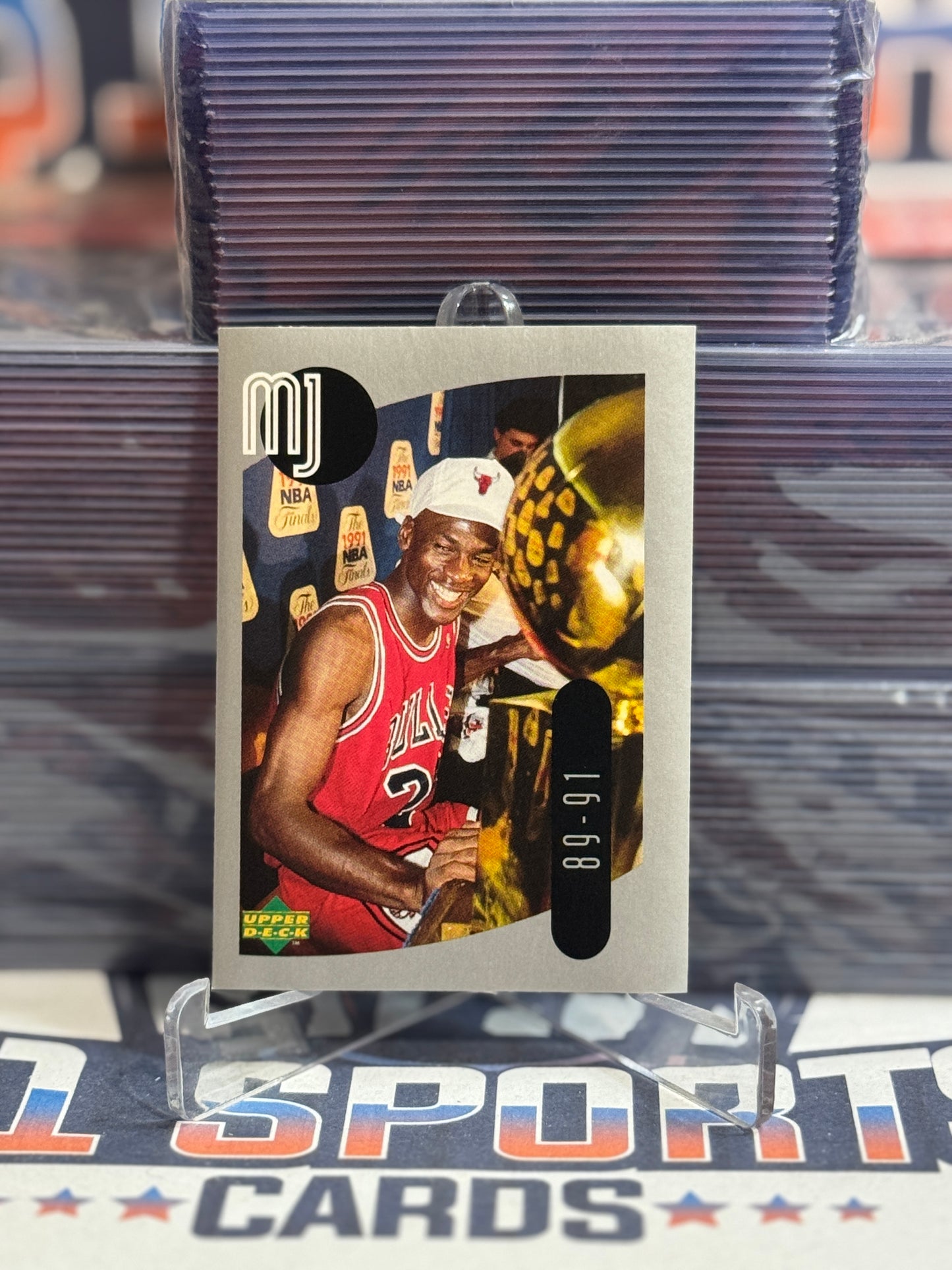 1998 Upper Deck (MJ Sticker Collection) Michael Jordan #30