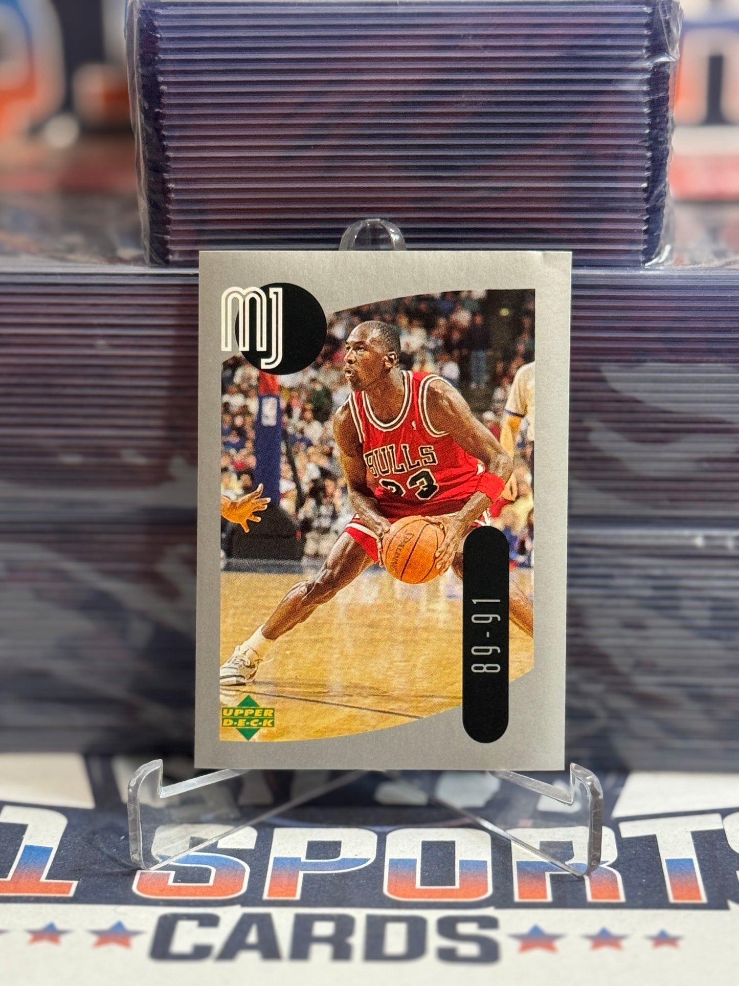 1998 Upper Deck (MJ Sticker Collection) Michael Jordan #29