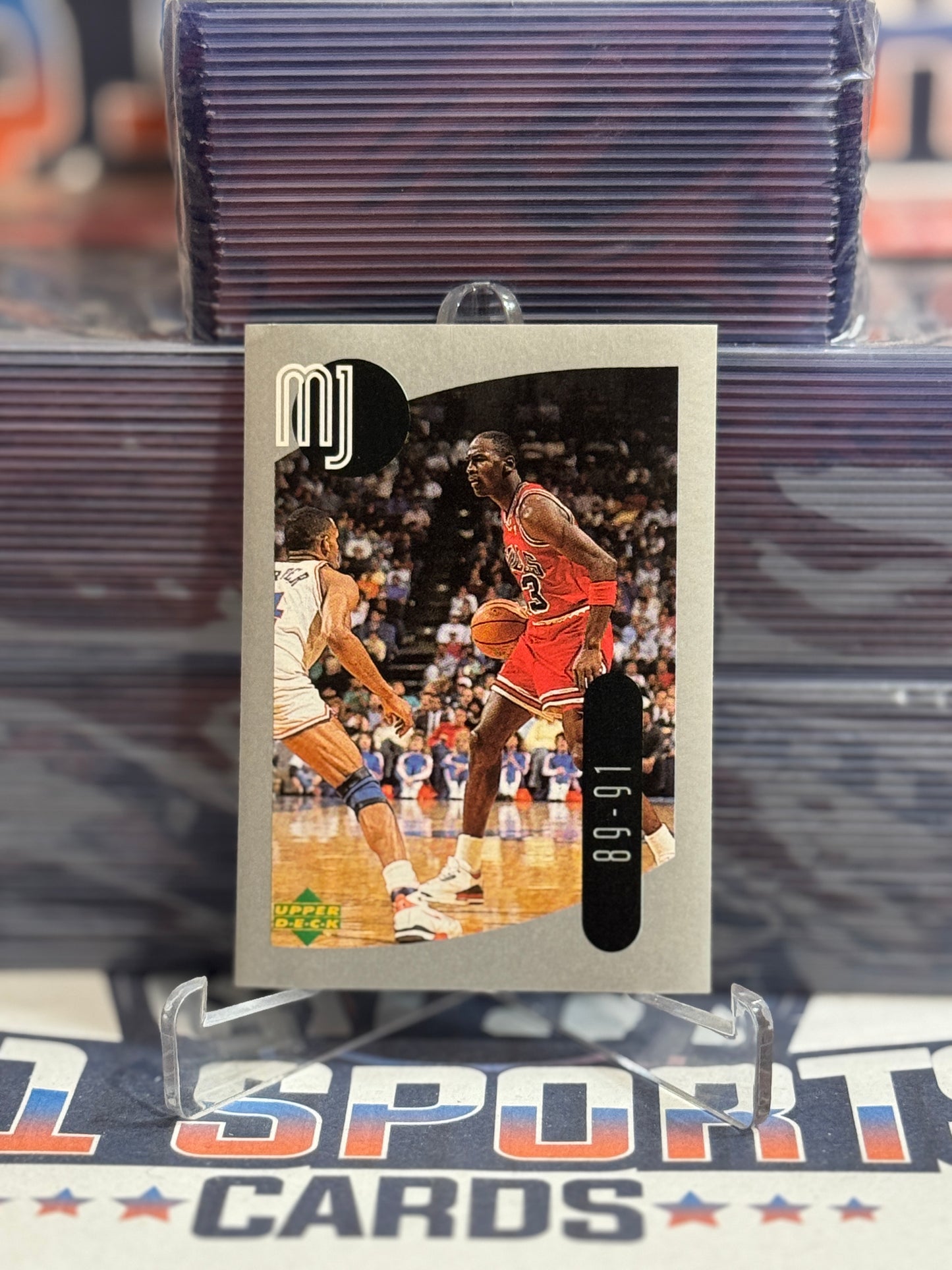 1998 Upper Deck (MJ Sticker Collection) Michael Jordan #25