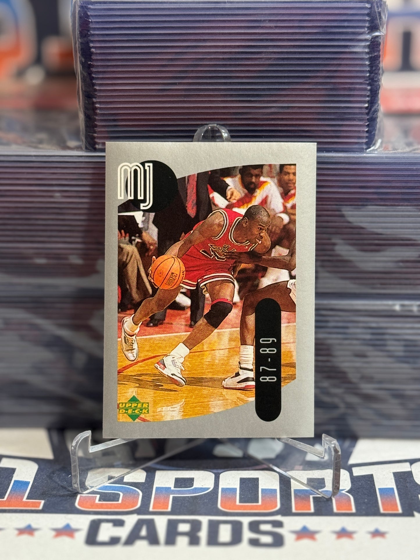 1998 Upper Deck (MJ Sticker Collection) Michael Jordan #24