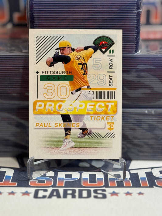 2024 Panini Prospect Edition (Ticket) Paul Skenes Rookie #159