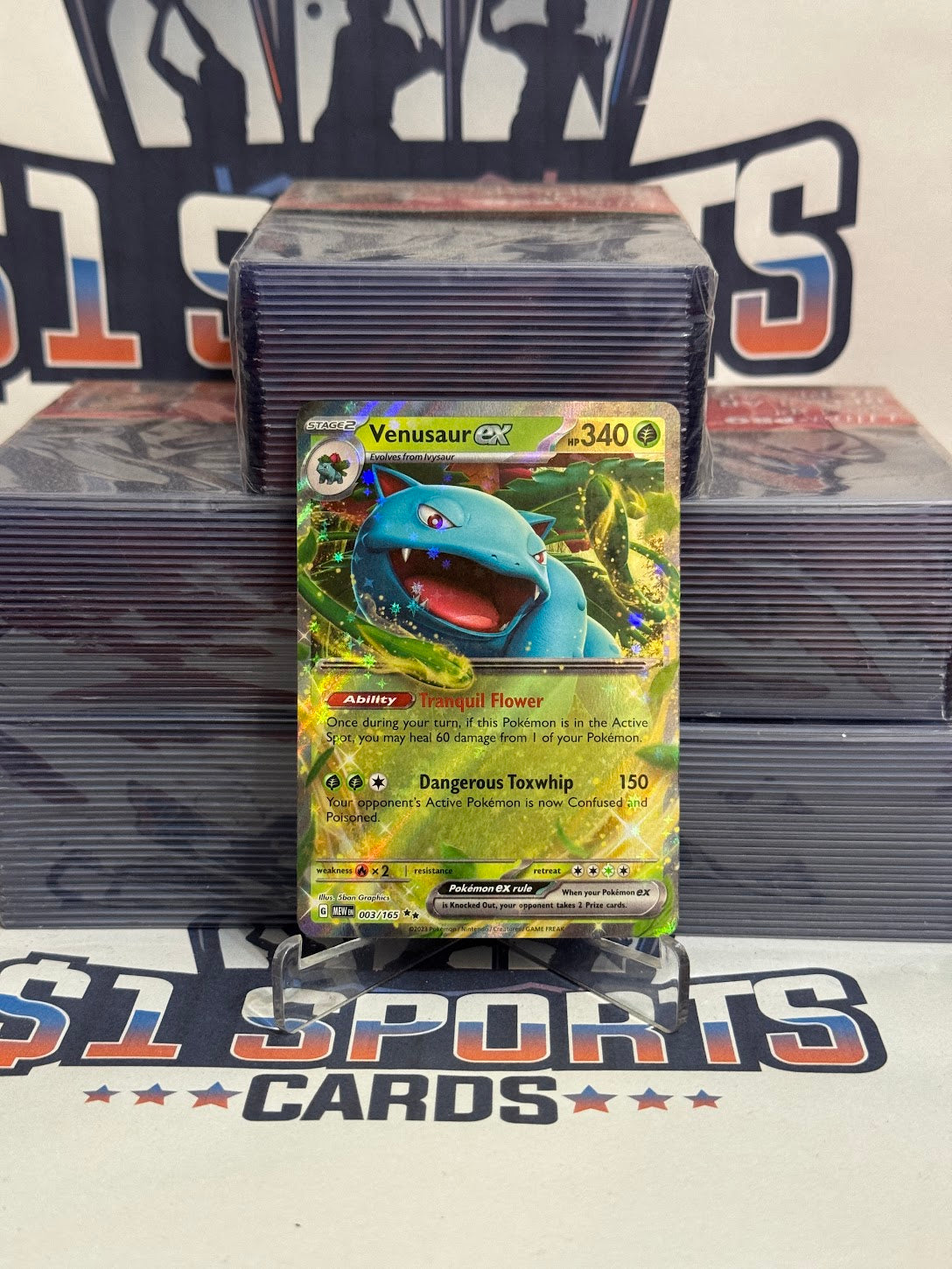 Pokemon TCG: Scarlet & Violet 151 - Venusaur EX (Double Rare) #3