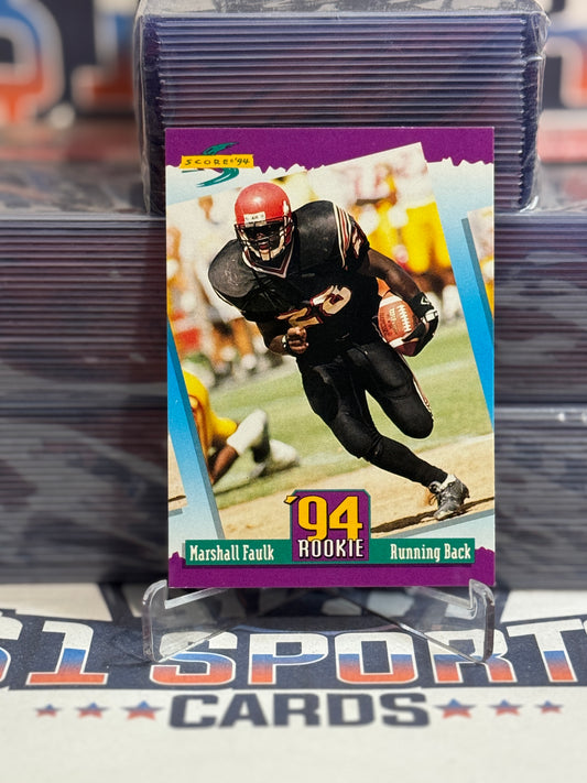 1994 Score Marshall Faulk Rookie #277