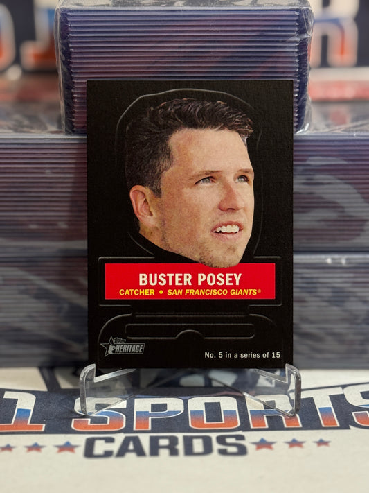 2016 Topps Heritage (Stand Up) Buster Posey #5