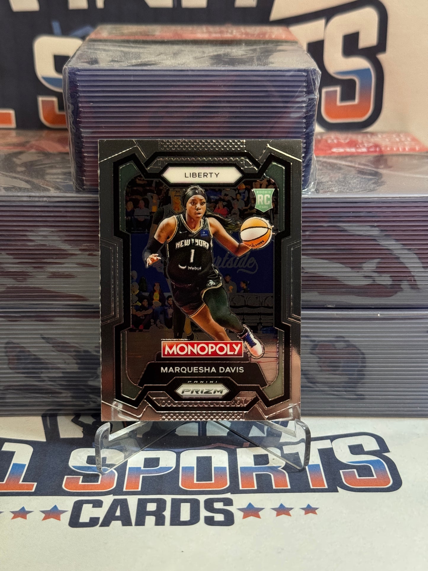 2024 Panini Prizm WNBA (Monopoly) Marquesa Davis Rookie #42