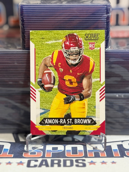 2021 Score Amon-Ra St. Brown Rookie #330