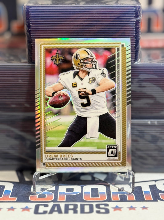 2025 Donruss Optic (Holo Prizm) Drew Brees #190
