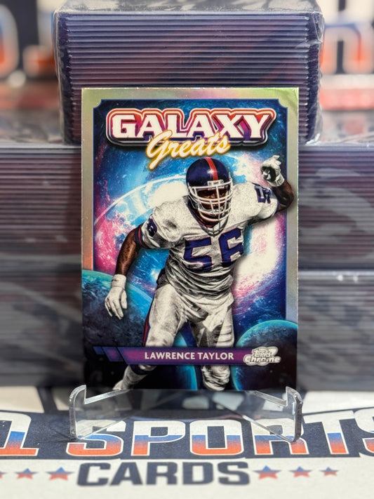 2024 Topps Cosmic Chrome (Refractor, Galaxy Greats) Lawrence Taylor #GG-19