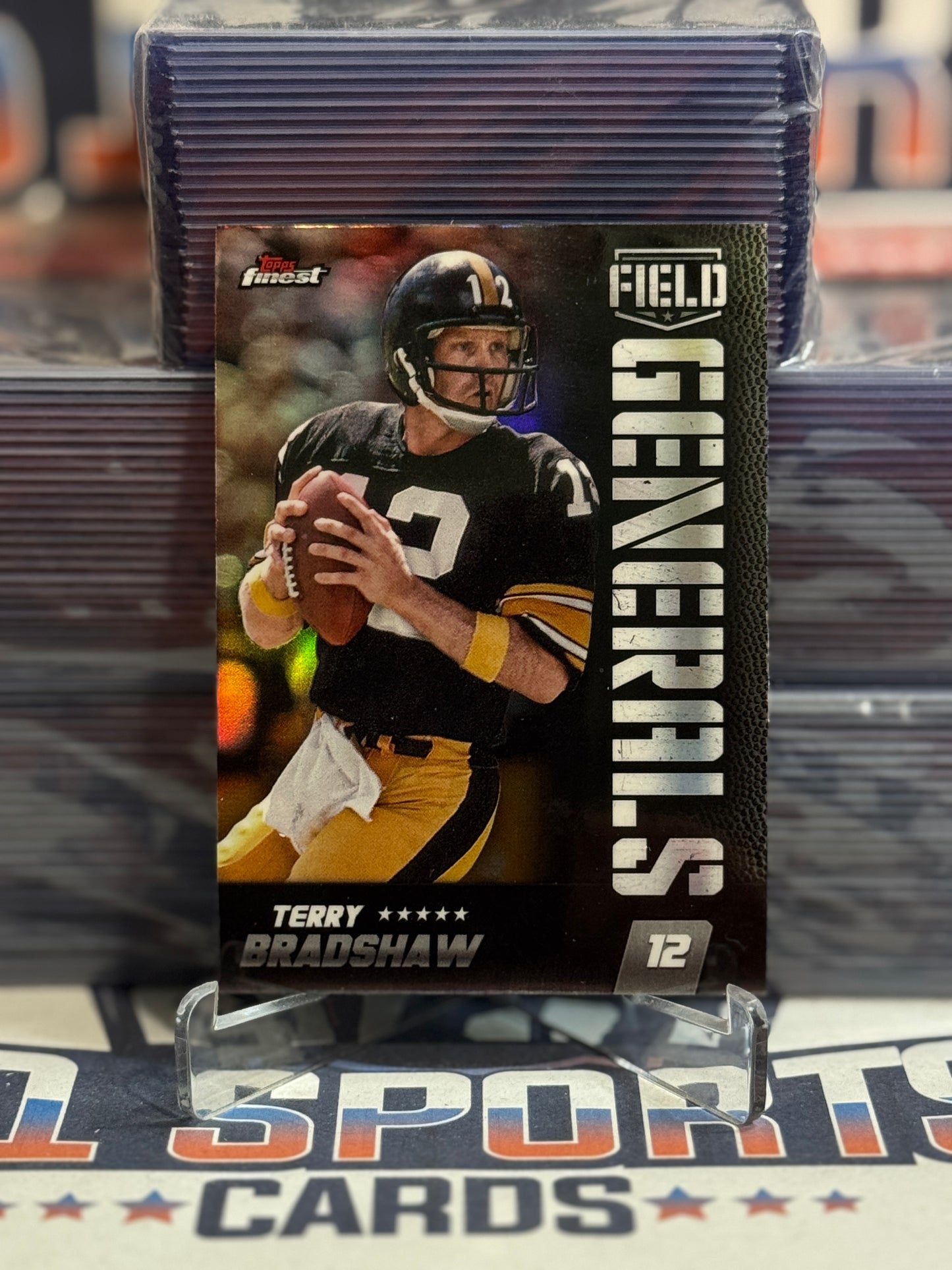 2024 Topps Finest (Refractor, Field Generals) Terry Bradshaw #FG-16