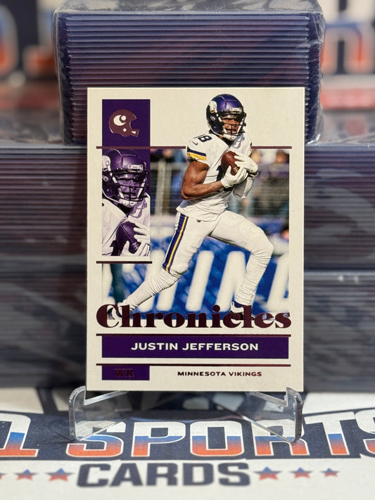 2021 Panini Chronicles (Pink) Justin Jefferson #52