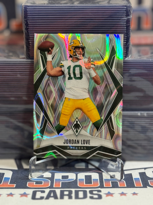 2025 Panini Phoenix (Silver Lava Prizm) Jordan Love #117