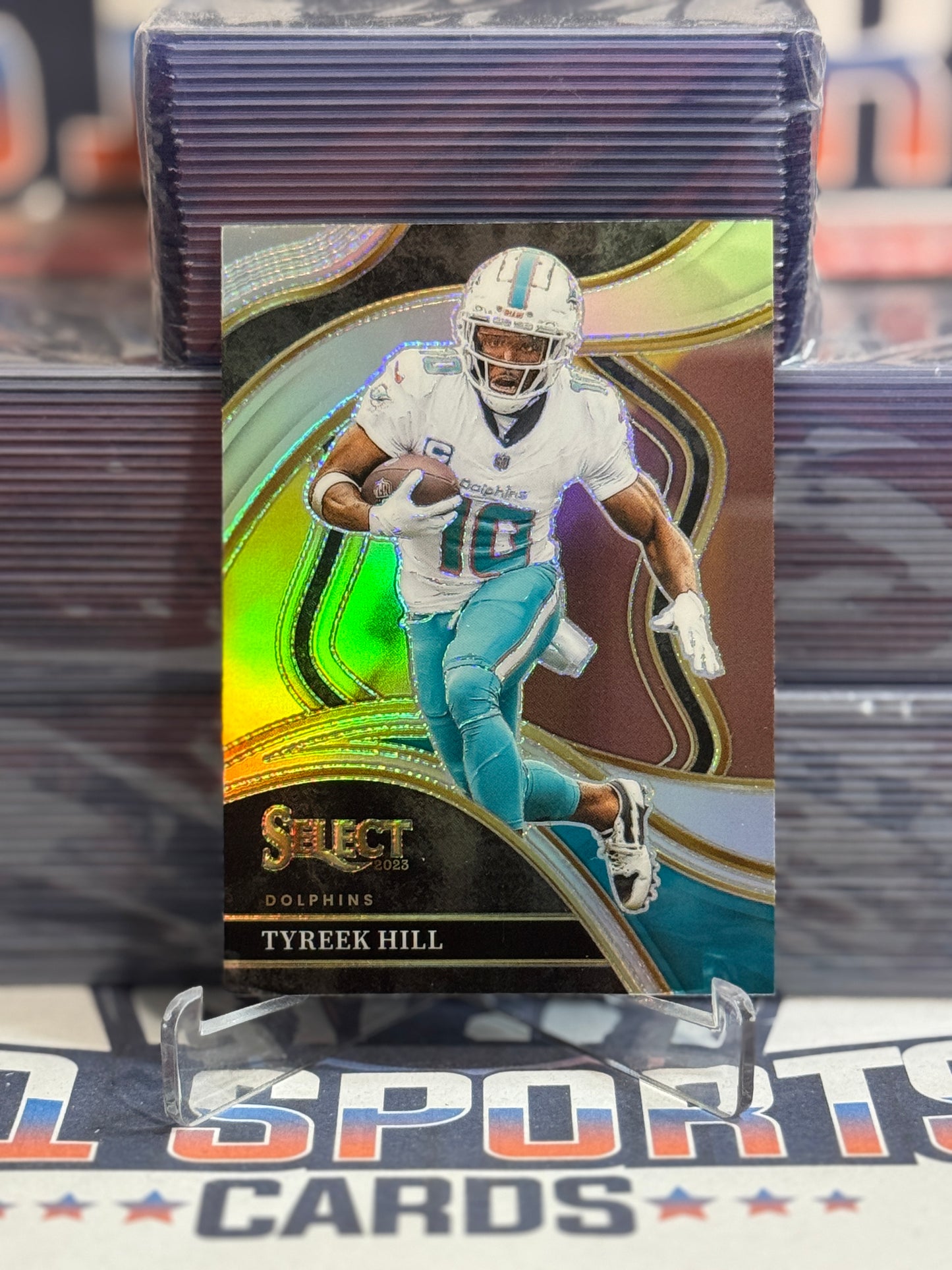 2023 Panini Select (Silver Prizm, Club Level) Tyreek Hill #209